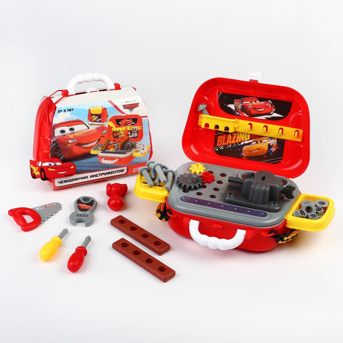 Набор строителя tooky toy игровой набор ящик с инструментами