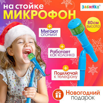 Микрофон на стойке