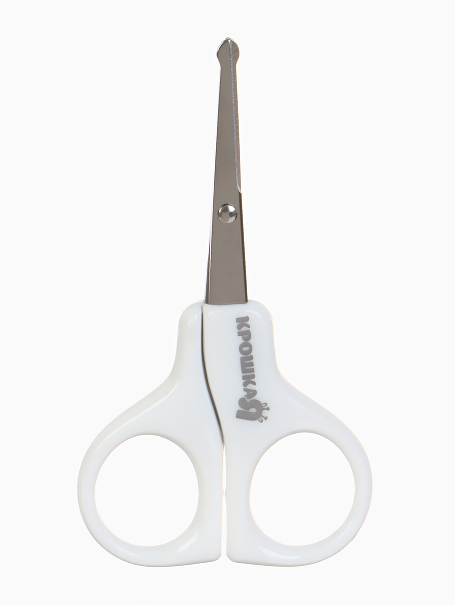 

Ножницы детские безопасные крошка я от 0 мес., цвет белый