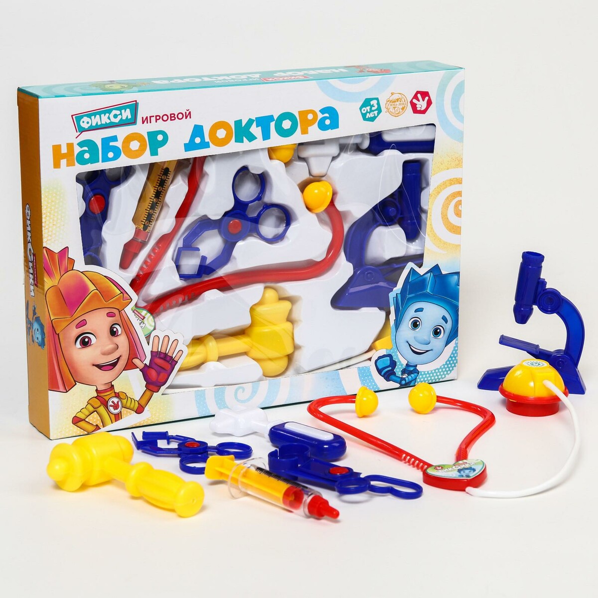 

Игровой набор доктора фиксики в коробке, микс, sl-05516