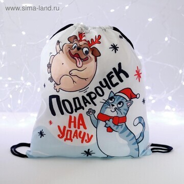 Новогодний мешок под сладости 290 х 340 