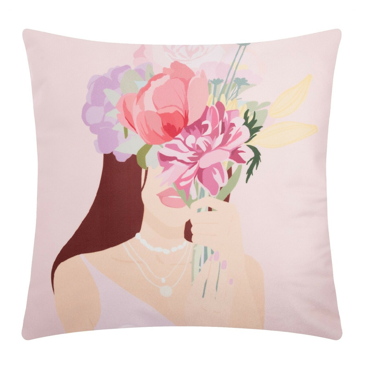 

Наволочка декоративная, Розовый