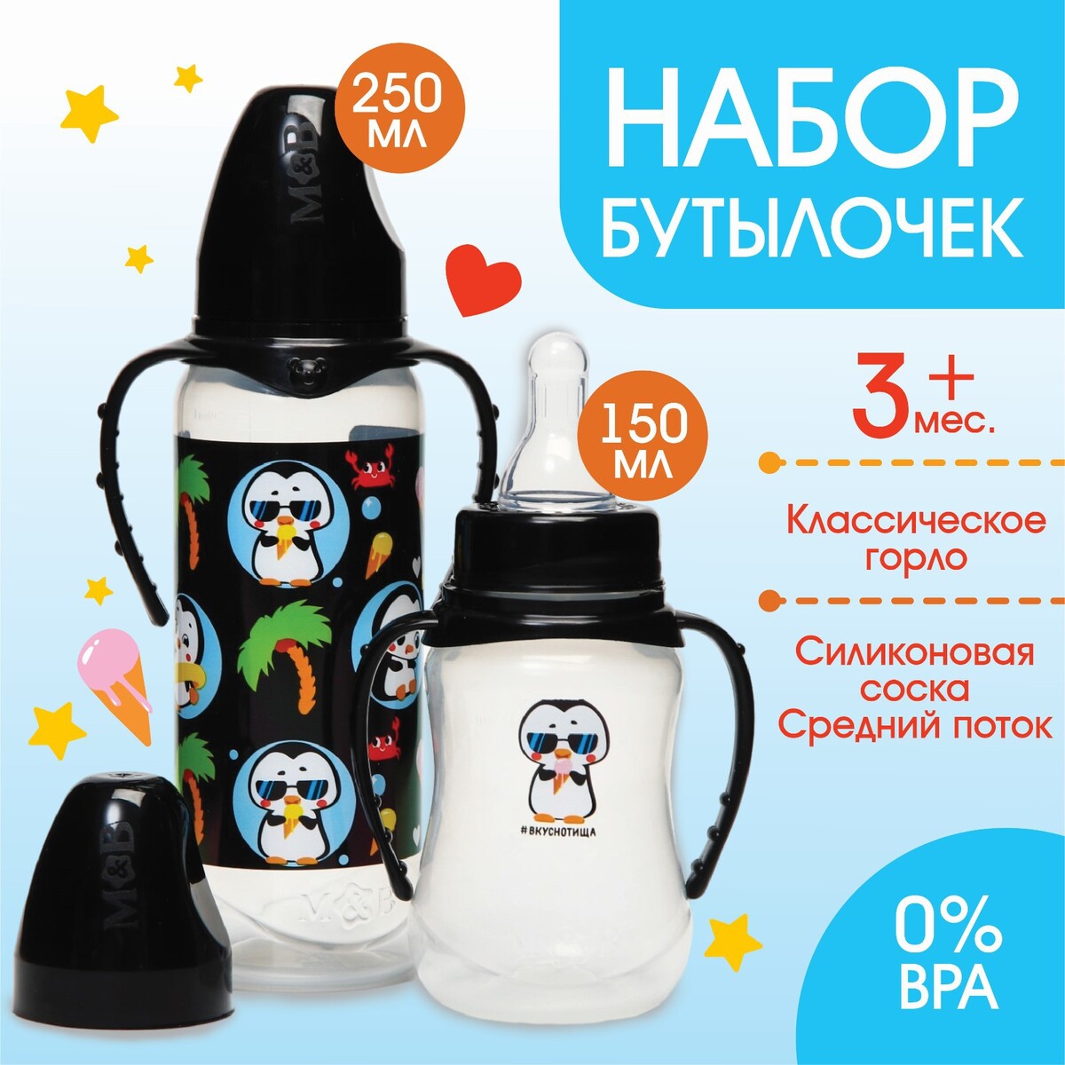 

Набор бутылочек для кормления