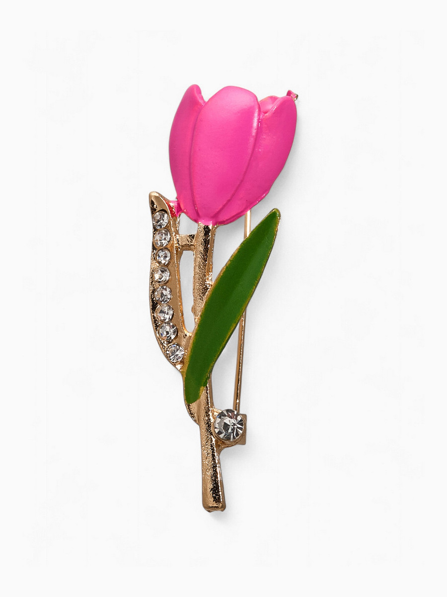 

Брошь, Разноцветный;розовый