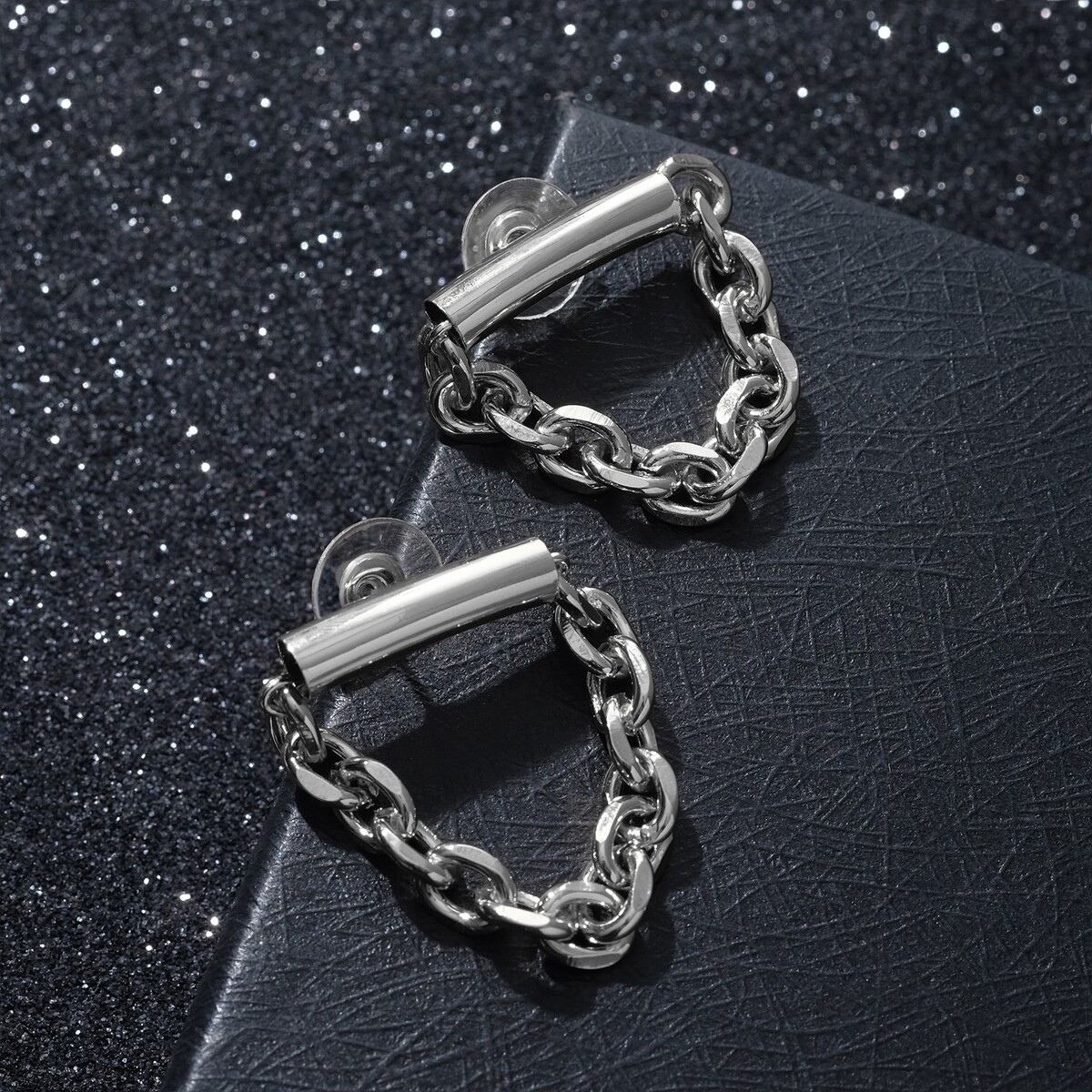 

Серьги, Серебристый