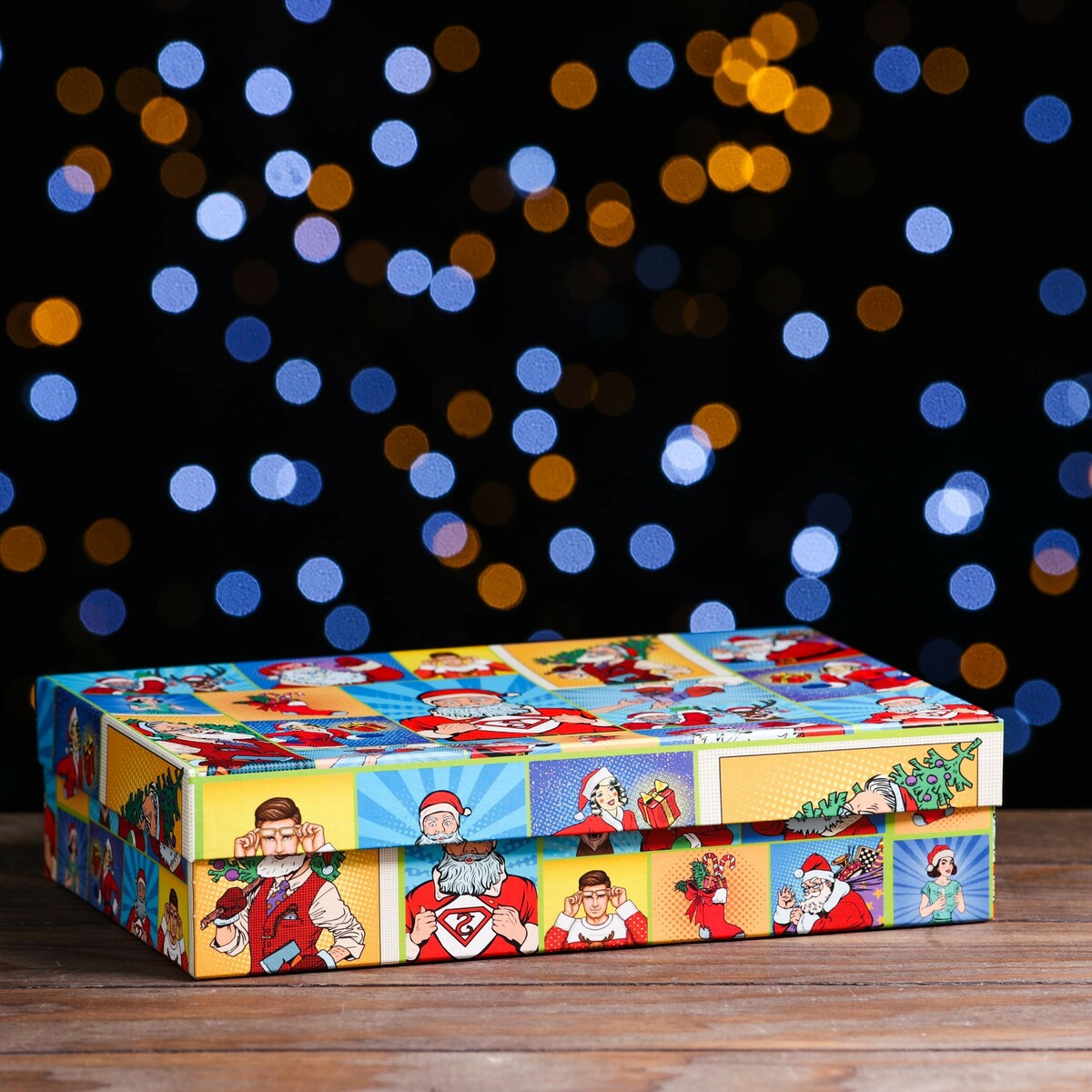 

Подарочная коробка, Разноцветный