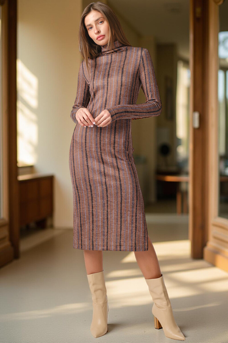 

Платье, Бронзовый;полоска на бронзе