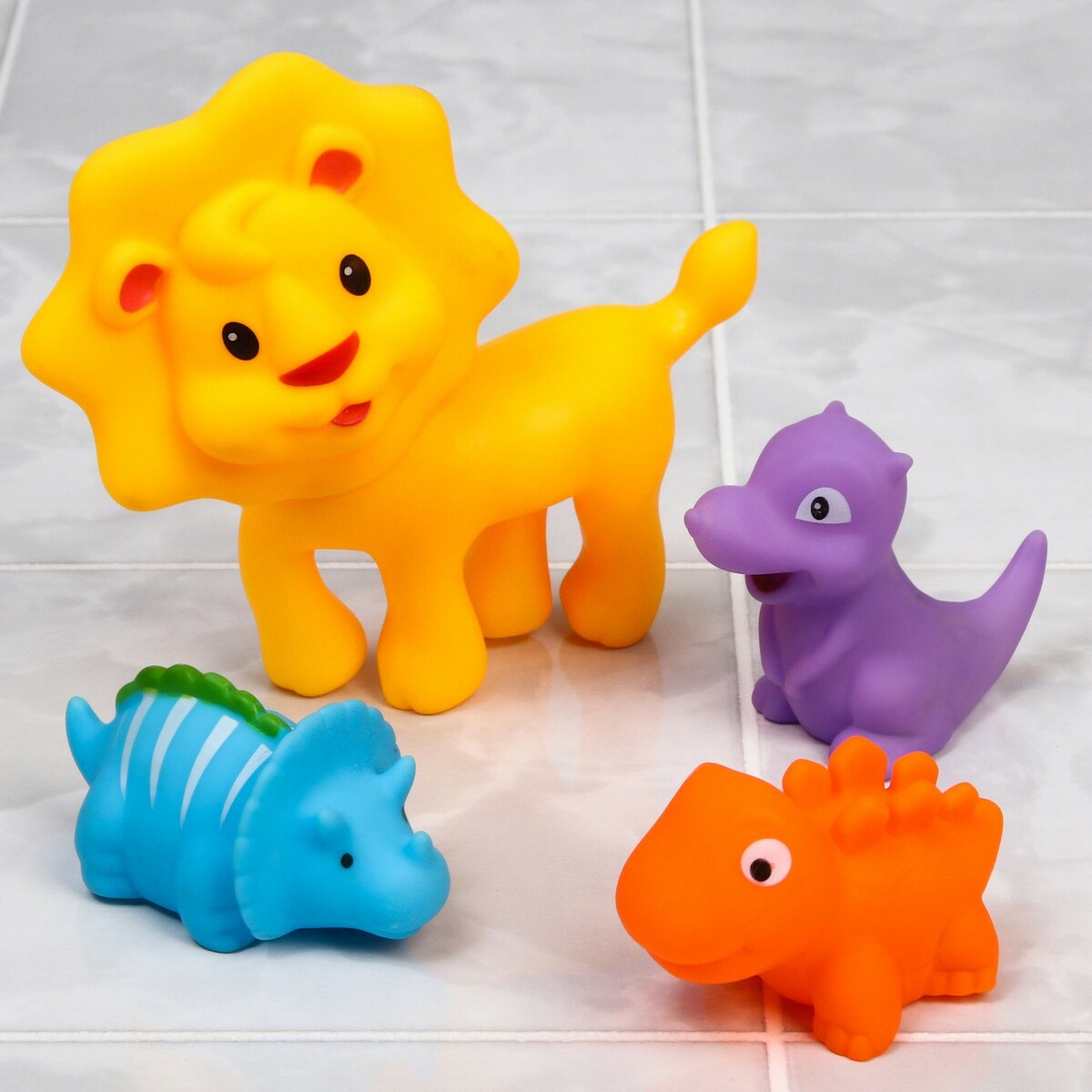

Набор игрушек для игры в ванне, Разноцветный