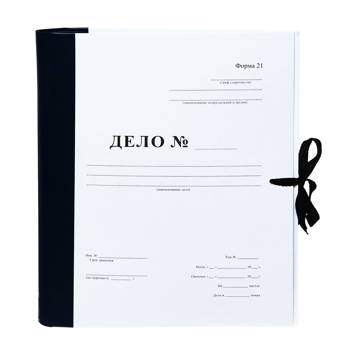 

Папка архивная для переплета calligrata, Белый;синий