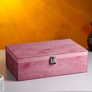 Подарочный ящик 34×21.5×10.5 см деревянн