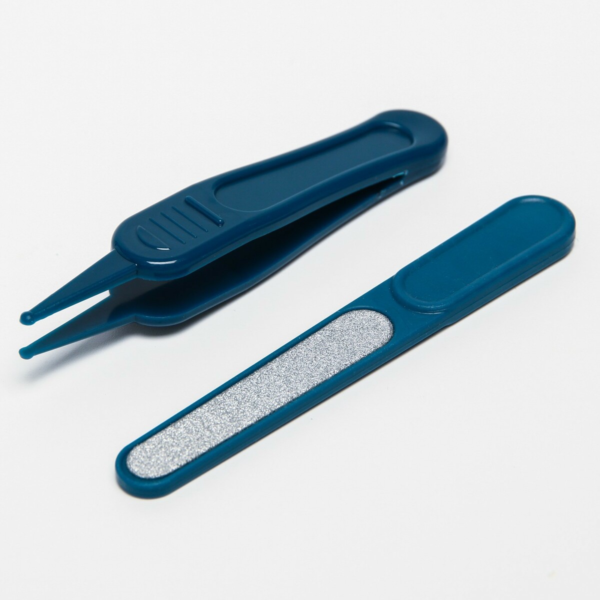Детский маникюрный набор (ножницы, книпсер, пилка, пинцет), цвет синий Mum&Baby