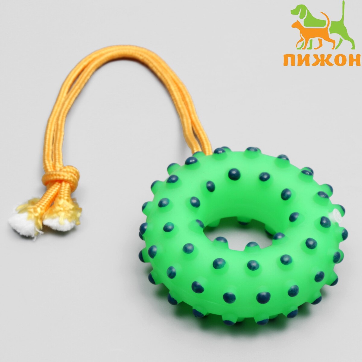 

Игрушка пищащая, Зеленый