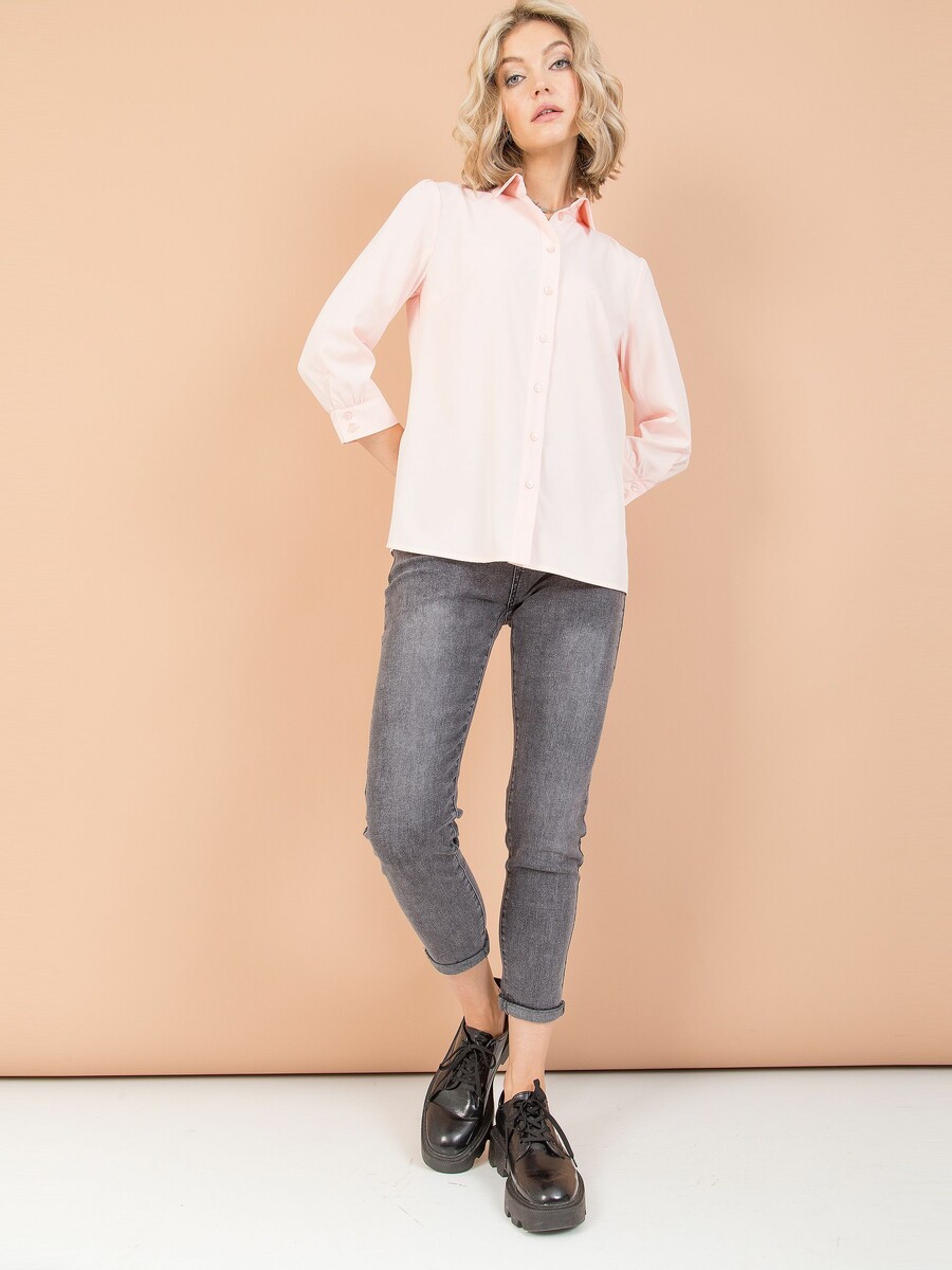 Блуза PRIZ, размер 42, цвет розовый 0939061 - фото 4