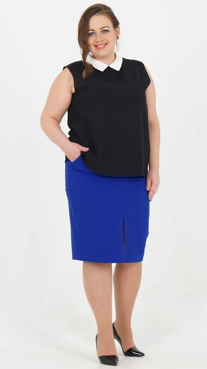 Блуза Malina, размер 44, цвет черный 0946028 - фото 5