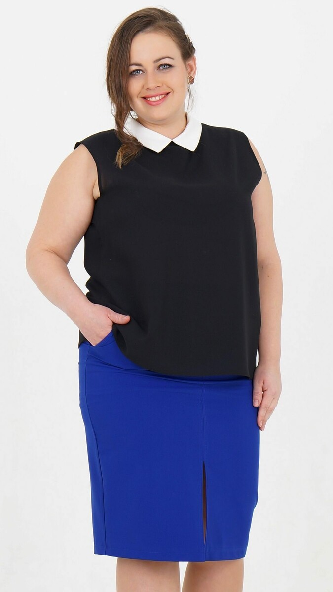 Блуза Malina, размер 44, цвет черный 0946028 - фото 4