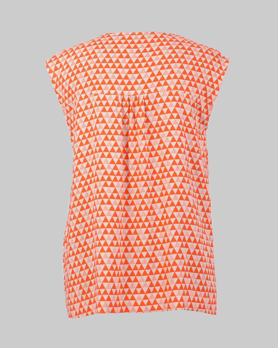Блуза PRIZ, размер 42, цвет оранжевый 0949485 - фото 8