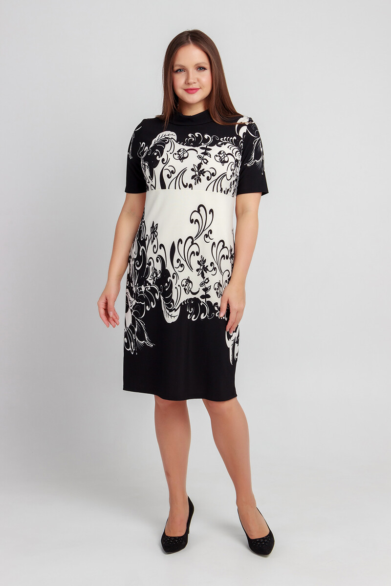 Платье Liza Fashion, размер 42, цвет черный 0952705 - фото 3