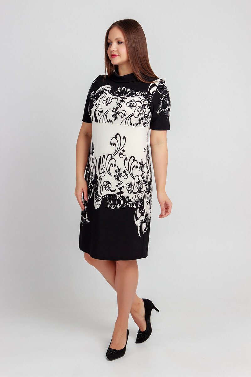Платье Liza Fashion, размер 42, цвет черный 0952705 - фото 2