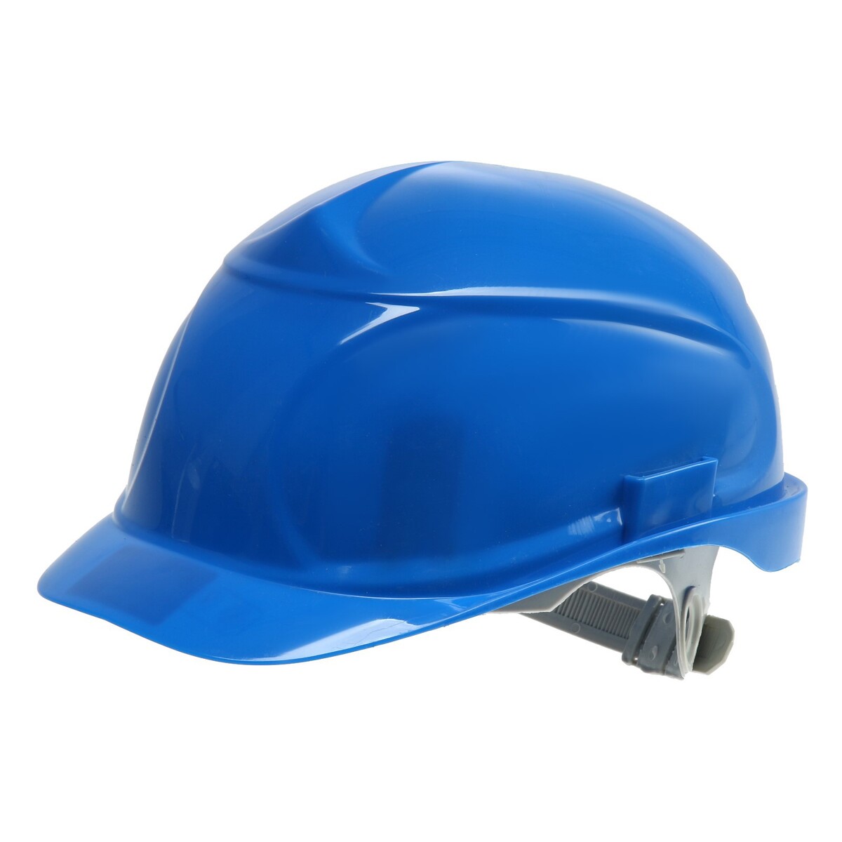 Каска защитная тундра, для строительно-монтажных работ, с пластиковым оголовьем, синяя каска защитная тундра для строительно монтажных работ с пластиковым оголовьем