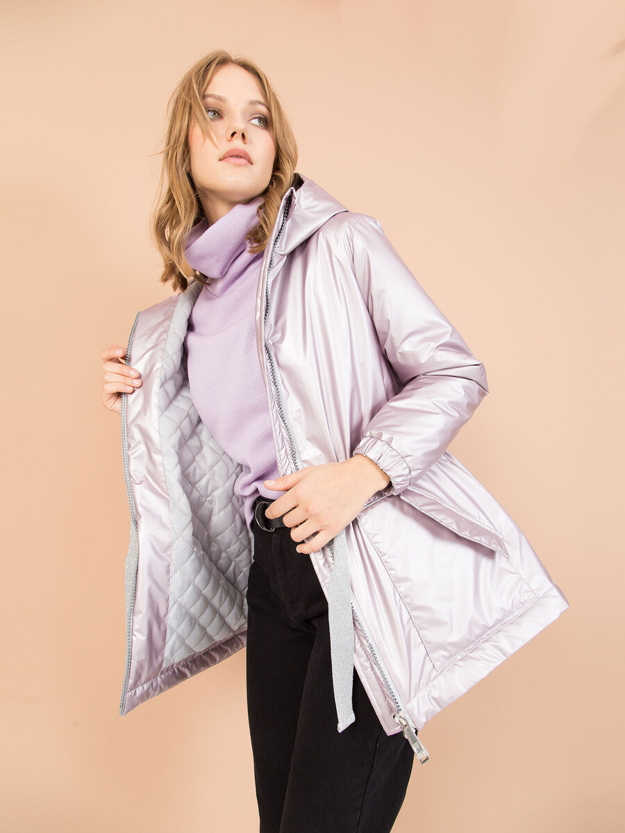 Куртка Stilla, размер 42, цвет фиолетовый 0959694 - фото 3