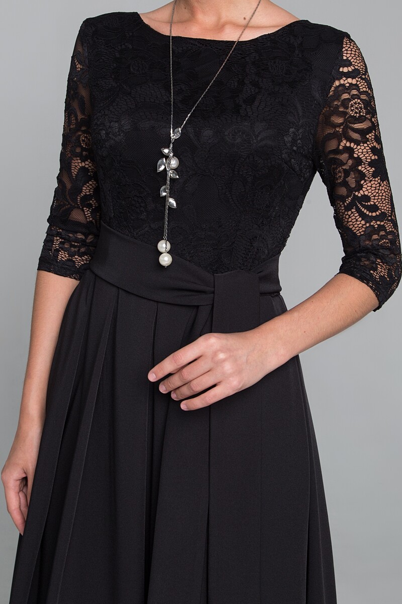 Платье SEZONI, размер 44, цвет черный 0961281 - фото 2