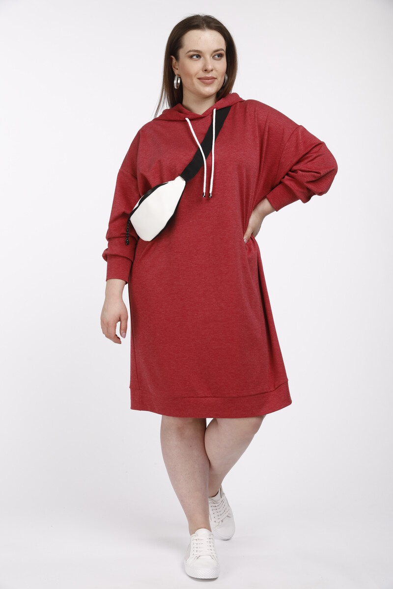Платье LA Via Estelar, размер 50, цвет красный 0965496 - фото 3