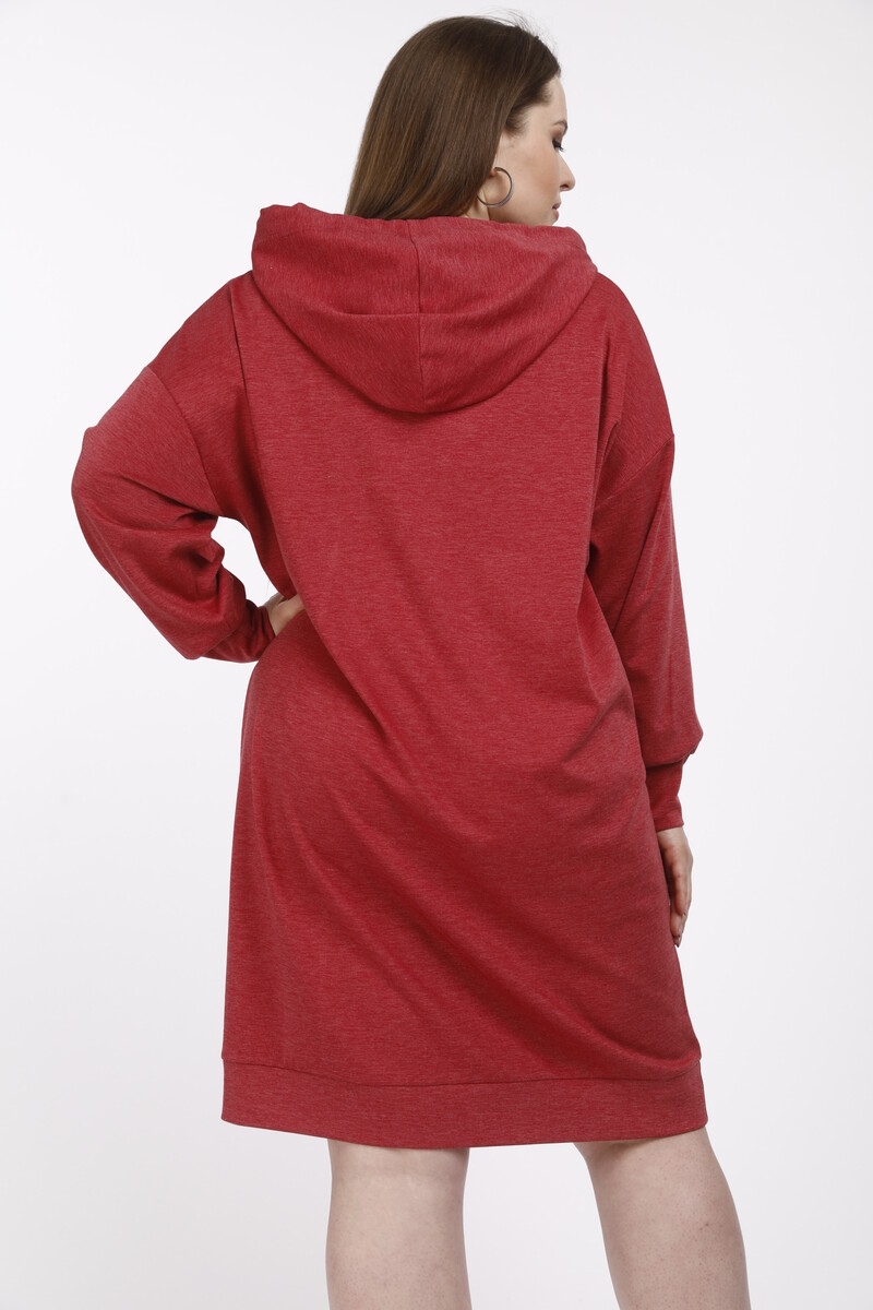 Платье LA Via Estelar, размер 50, цвет красный 0965496 - фото 2