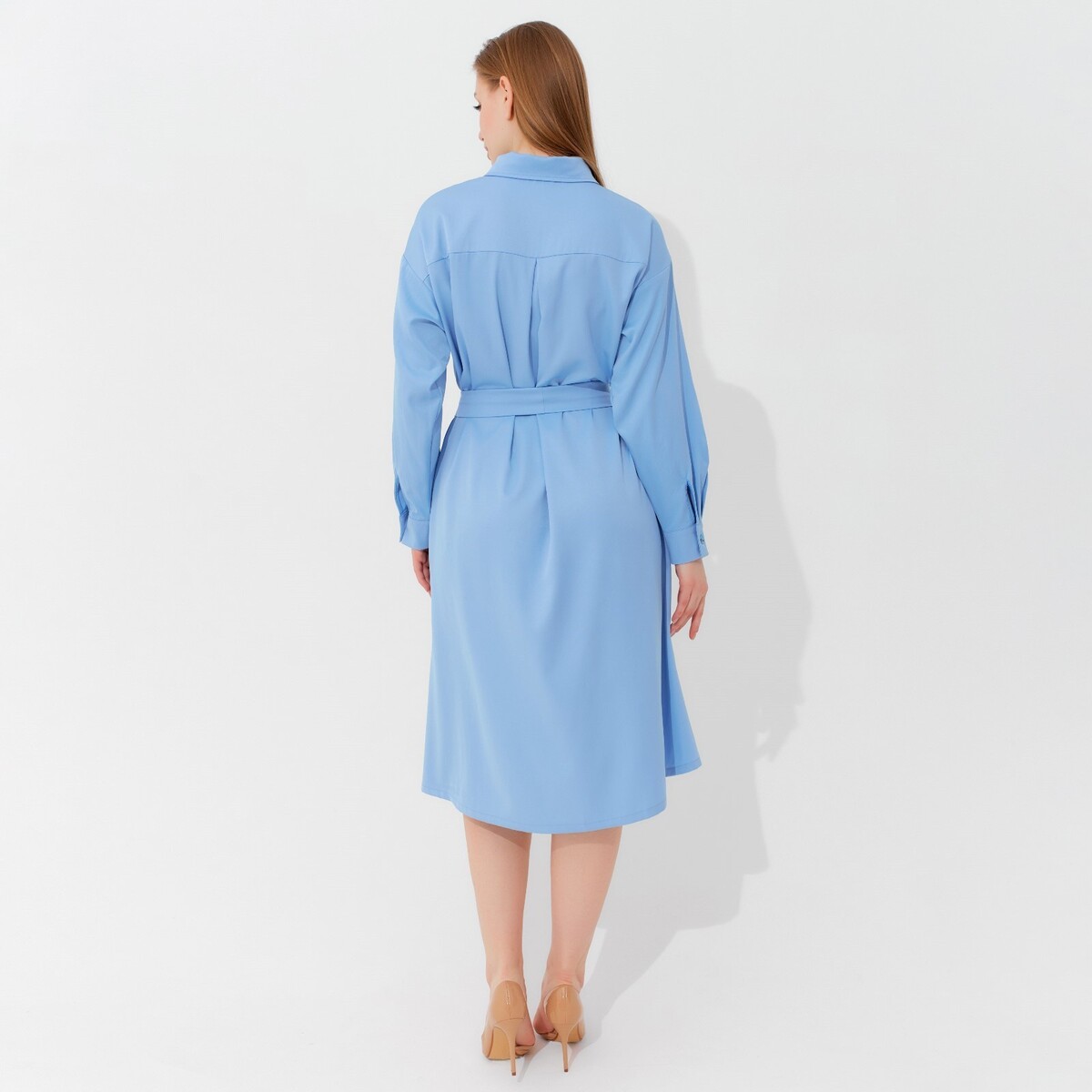 Платье MINAKU, размер 42, цвет голубой 0966299 - фото 3
