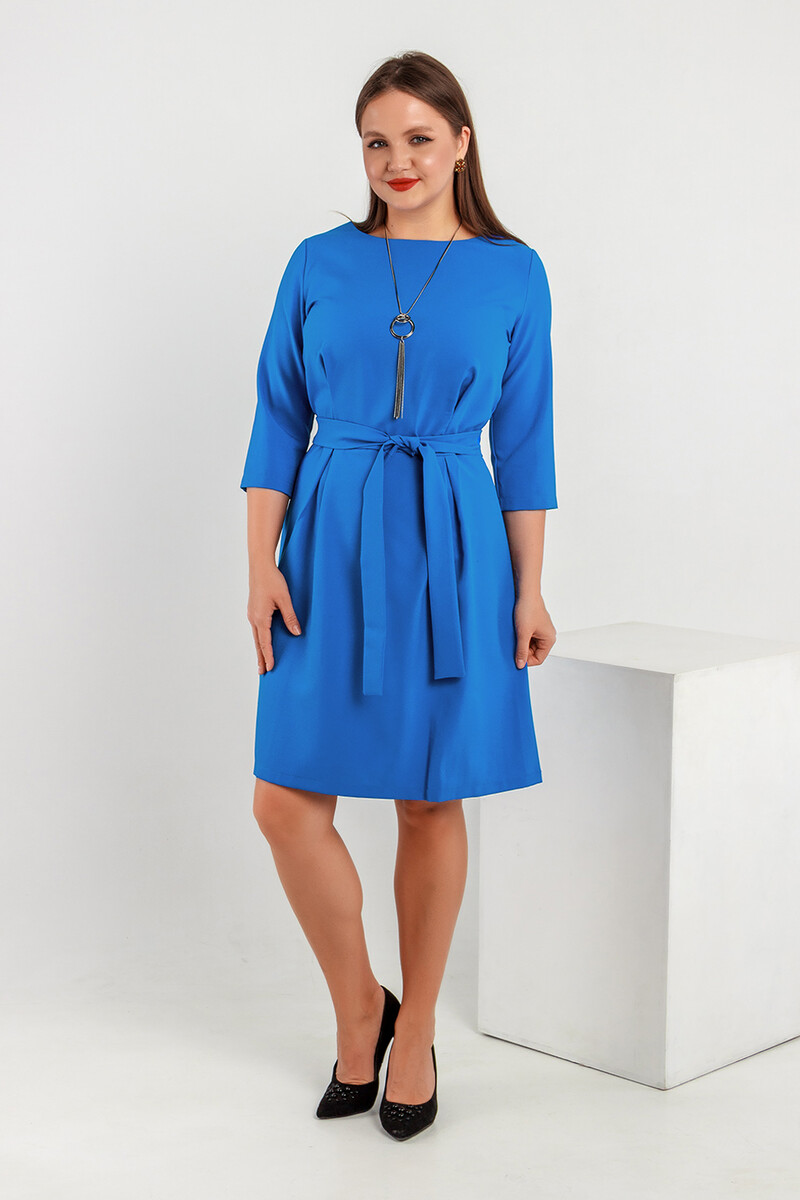 Платье Liza Fashion, размер 44, цвет голубой 0970515 - фото 4
