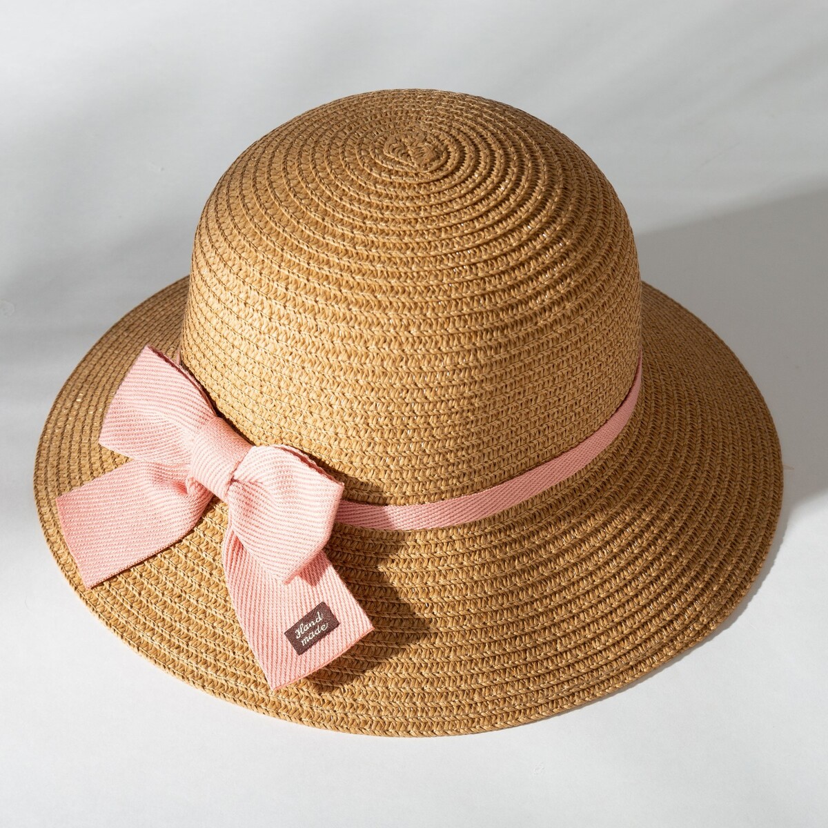 Шляпа для девочки minaku, цв. коричневый, р-р 54 playtoday шляпа соломенная для девочки 12121913