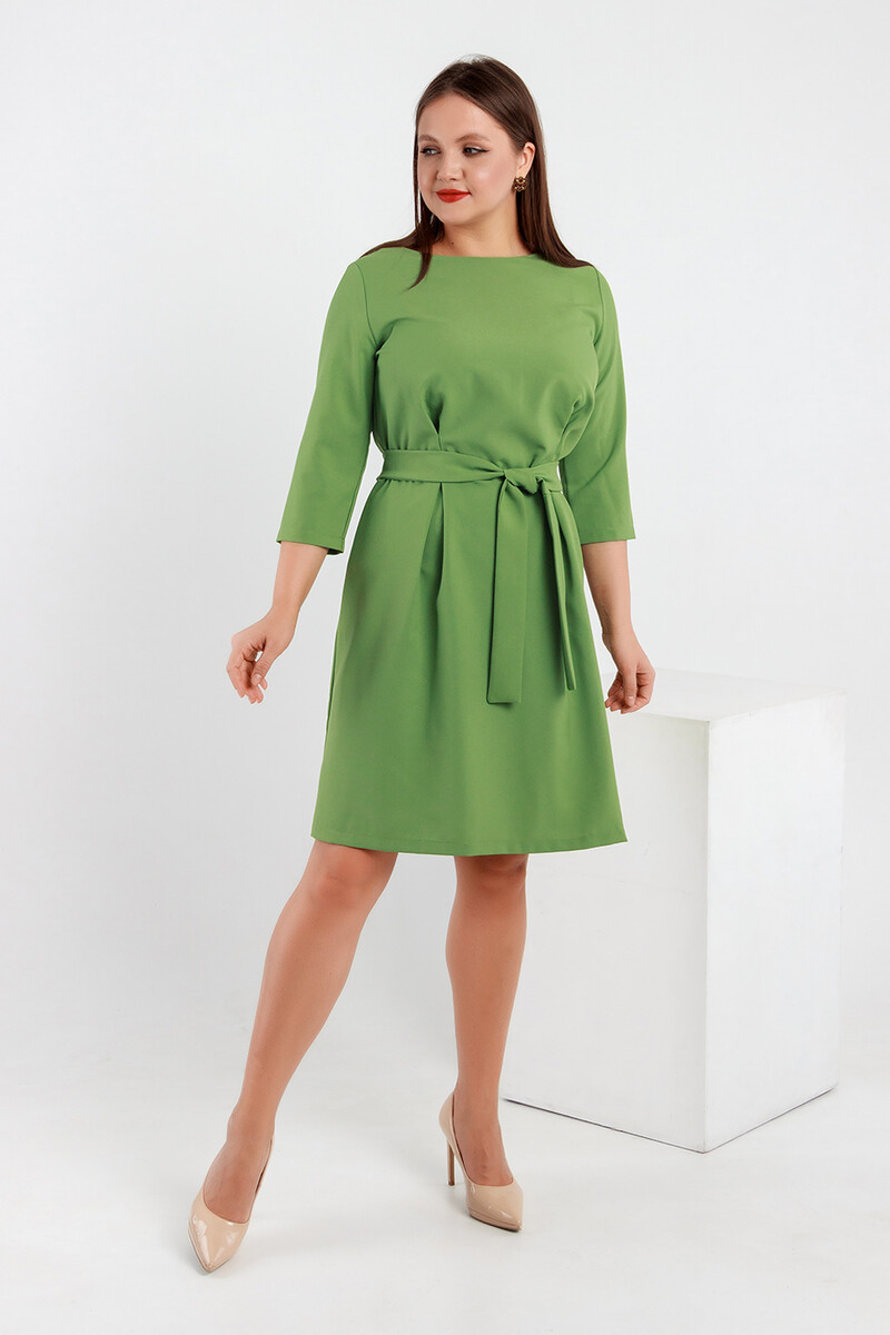 Платье Liza Fashion, размер 44, цвет зеленый 0970836 - фото 5