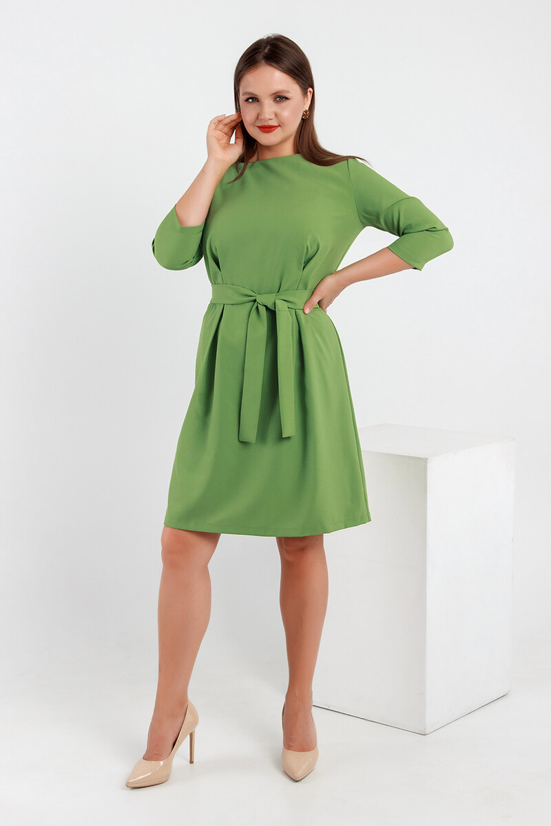 Платье Liza Fashion, размер 44, цвет зеленый 0970836 - фото 4