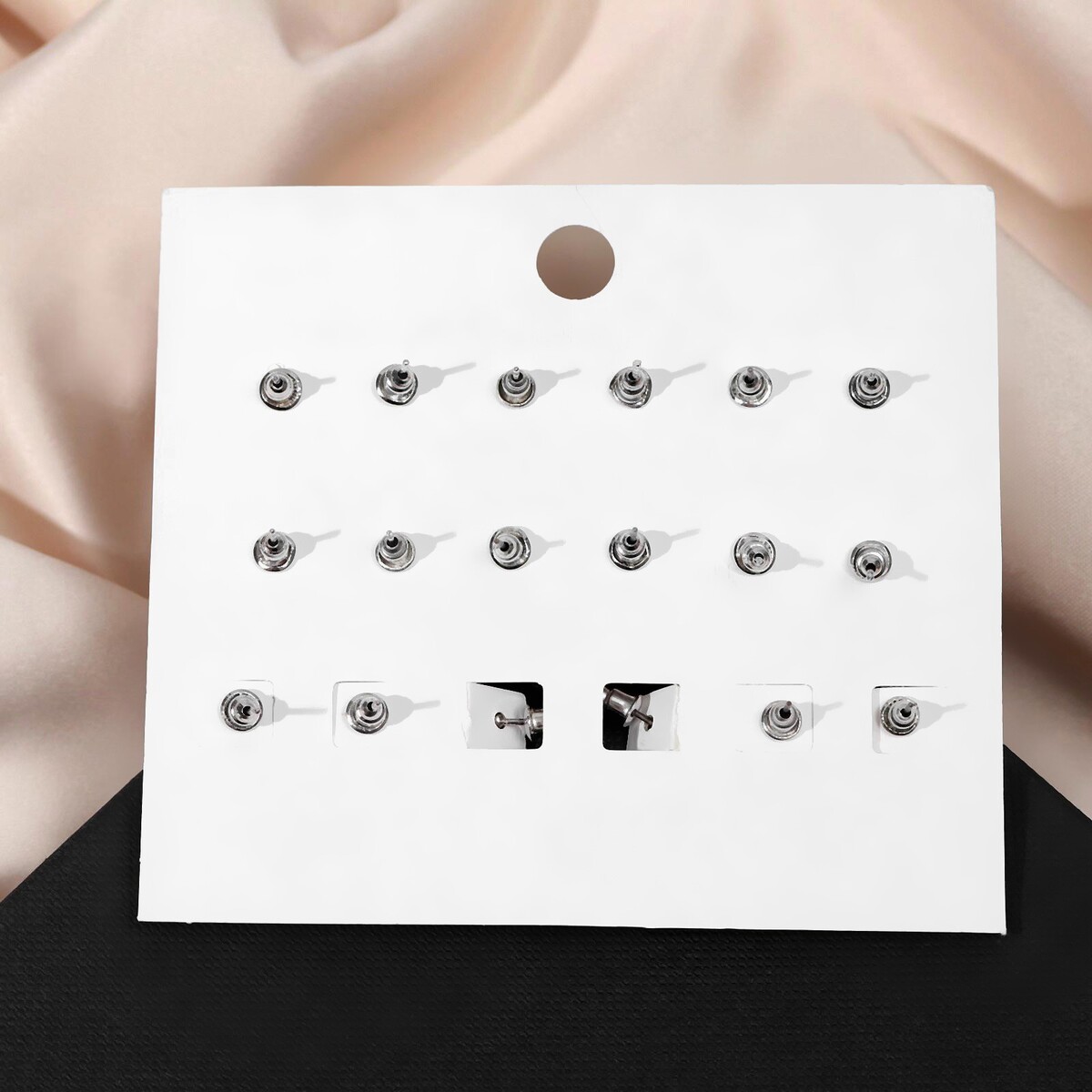 фото Серьги набор 9 пар queen fair