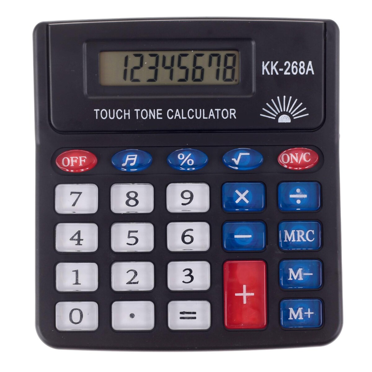 Калькулятор настольный, 8 - разрядный, ps - 268a, с мелодией калькулятор настольный 8 разрядный kk 8819а с мелодией