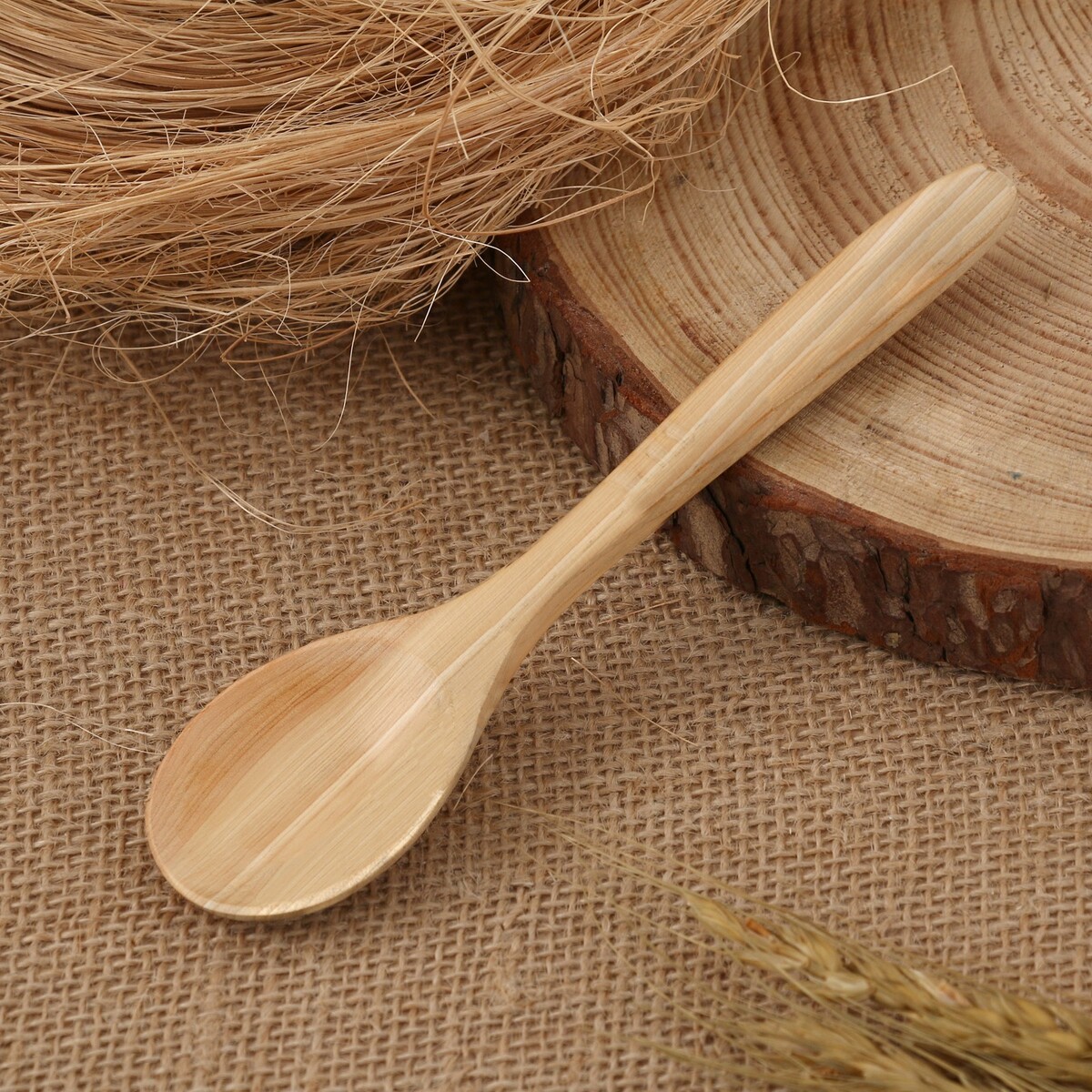 

Ложка чайная, можжевельник, 16 см,микс, Бежевый