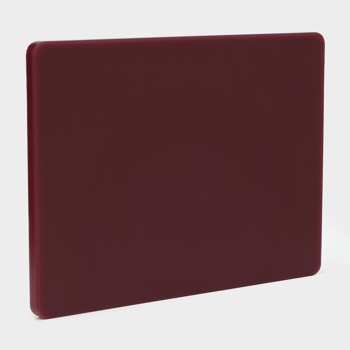 фото Доска профессиональная разделочная доляна, 40×30 см, толщина 1,8 см, цвет коричневый