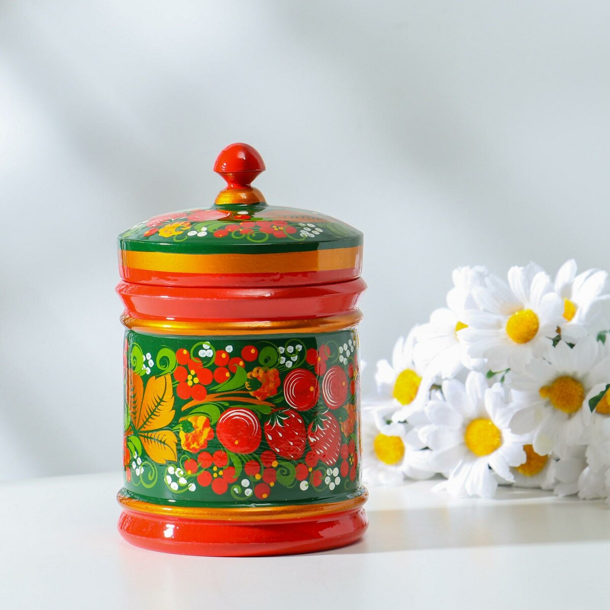 

Поставок, 17х10 см, хохлома, Разноцветный