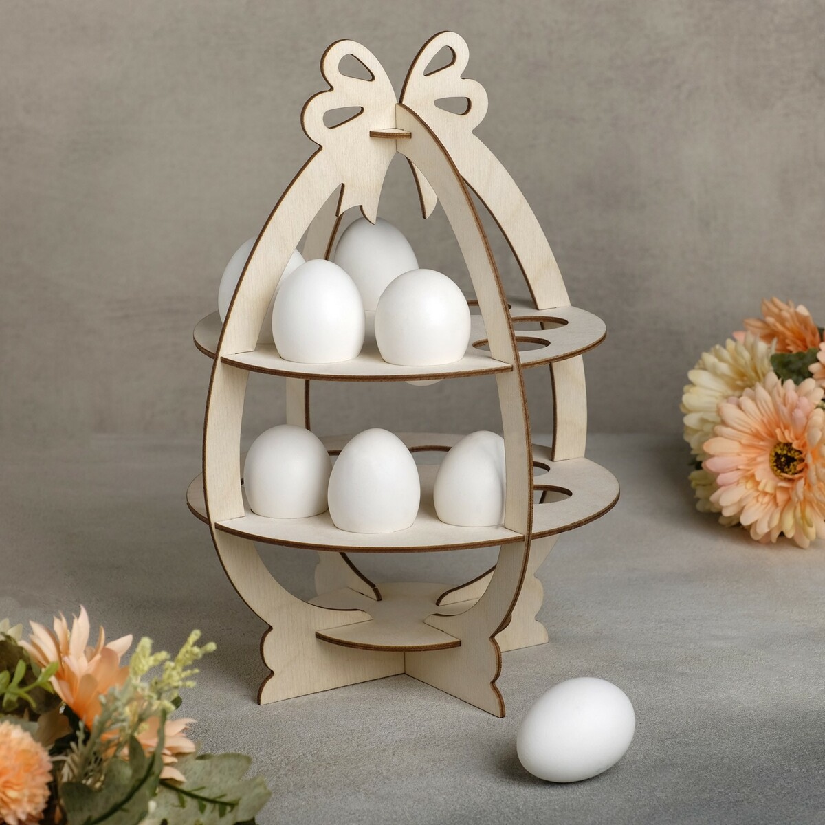 Подставка для пасхальных яиц подставка для яиц пасхальная 9 ячеек 22×22×29 см