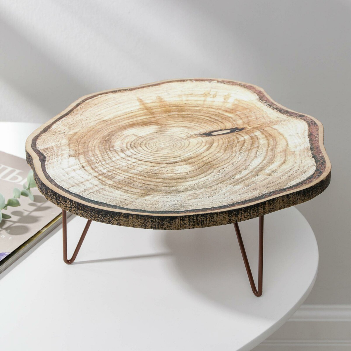 

Подставка универсальная natural, 30×30×13 см, Коричневый