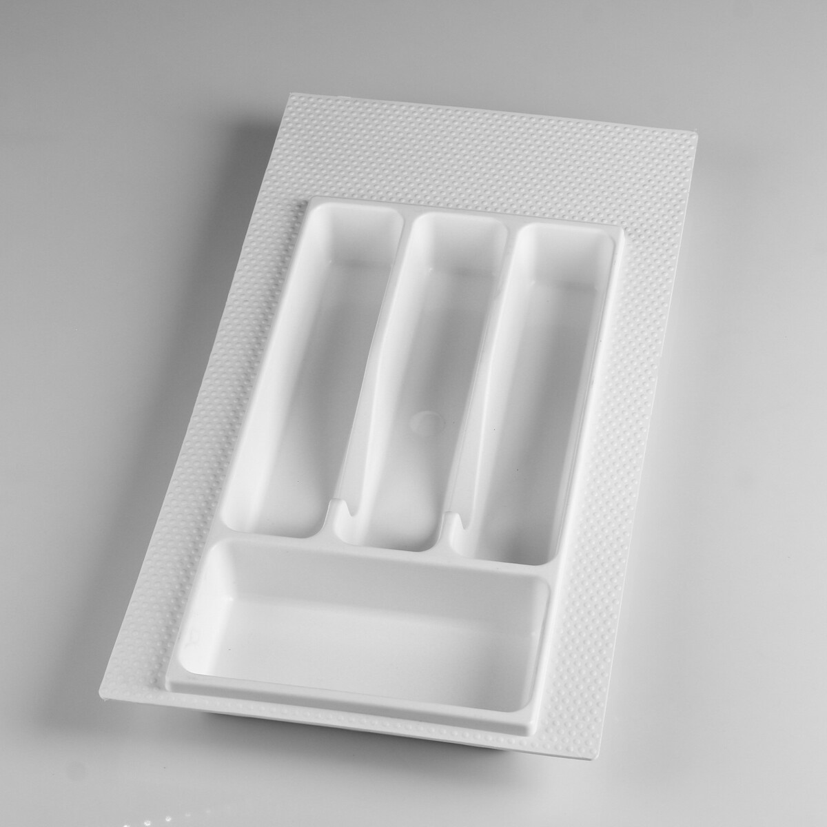 Лоток для столовых приборов, 300 мм, белый подставка для столовых приборов 14 см zeller белый
