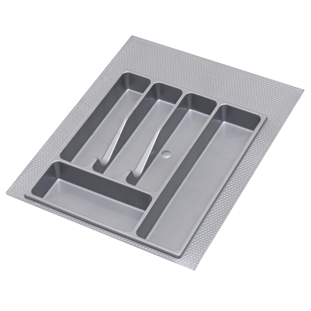 Лоток для столовых приборов, 400 мм, серый подставка для ножей и столовых приборов magistro harm серый