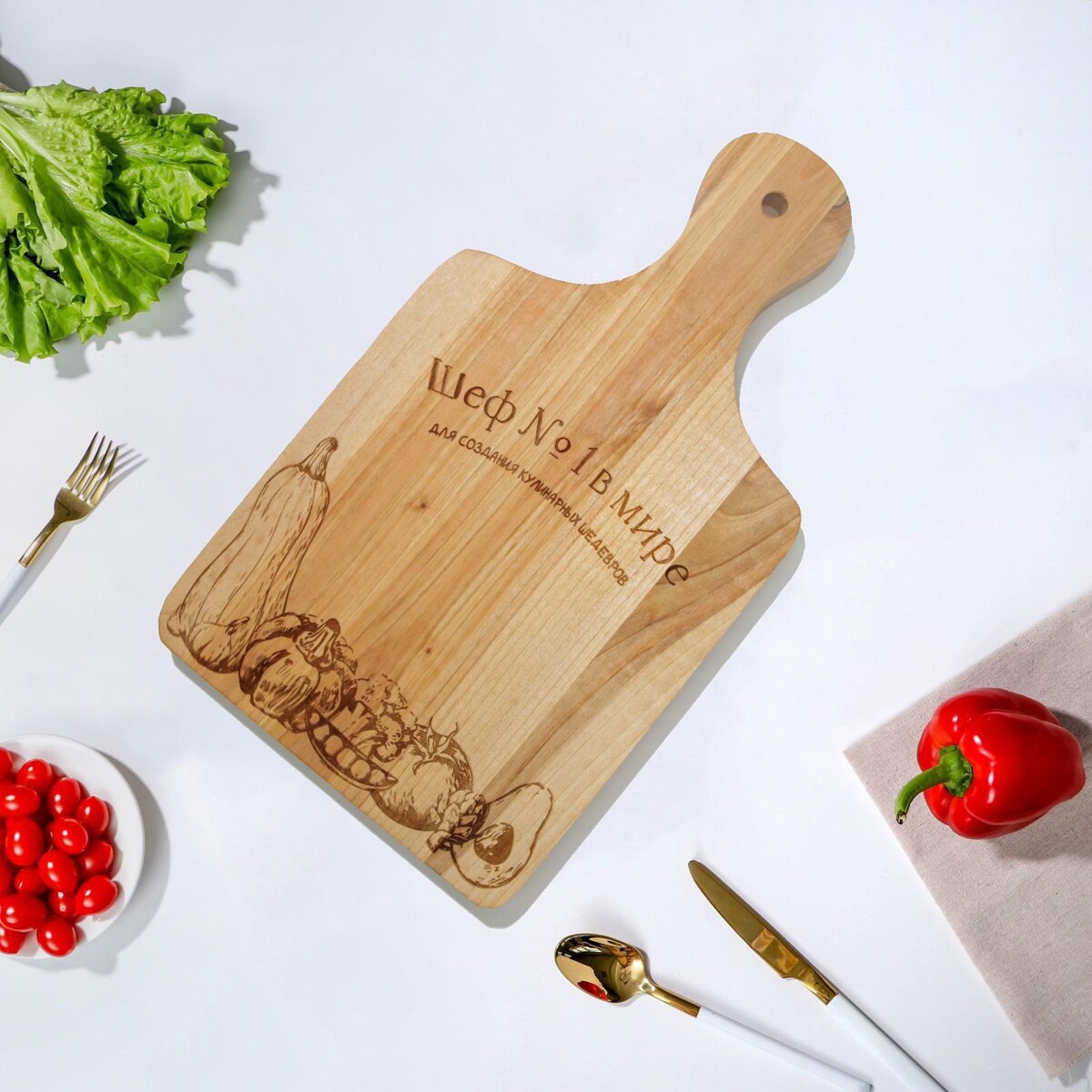 

Доска разделочная, Бежевый