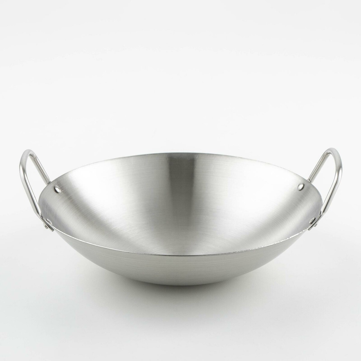 Сковорода-wok chief, d=26 см No brand, цвет серебристый 0978668 - фото 1
