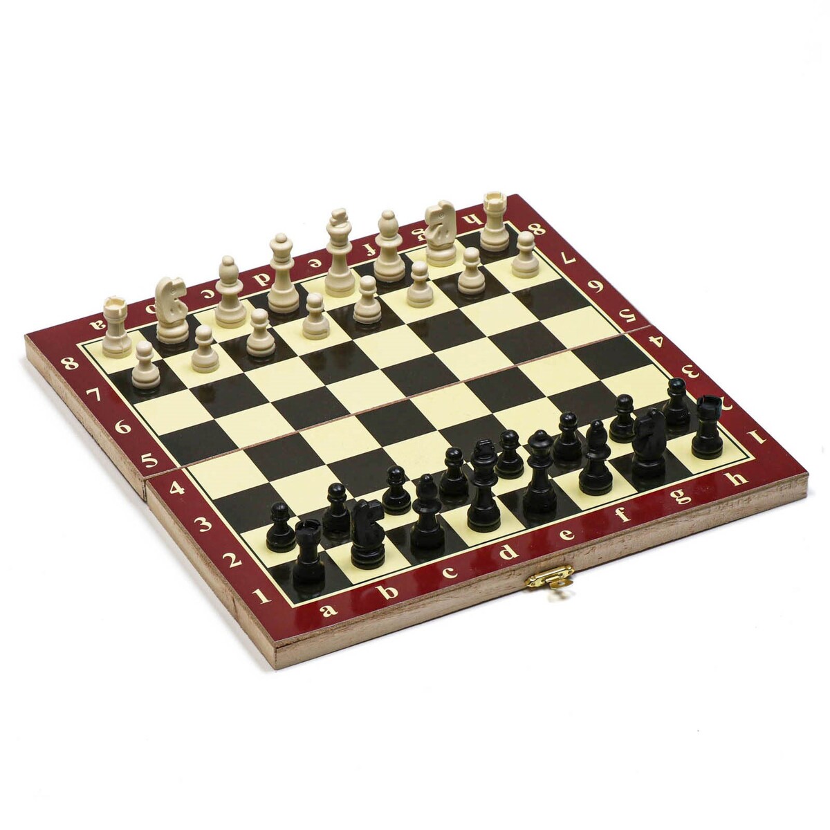 Шахматы настольная игра набор 2 в 1 баталия шашки шахматы доска пластик 20х20см