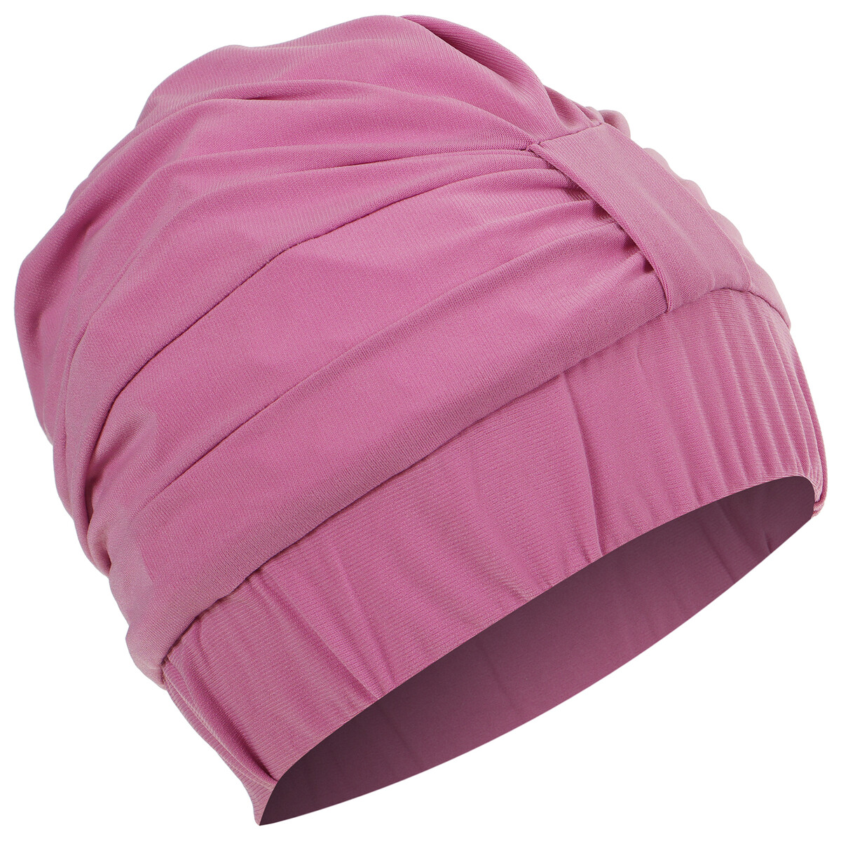 Шапочка для плавания взрослая onlytop, тканевая, обхват 54-60 см, цвет лиловый шапочка для плавания atemi тканевая с силиконовым покрытием сс102 розовый