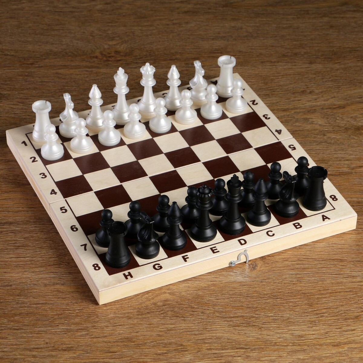Шахматные фигуры обиходные, пластик, король h-7.2 см, пешка 4 см шахматные фигуры пластик король h 7 5 см пешка h 3 5 см