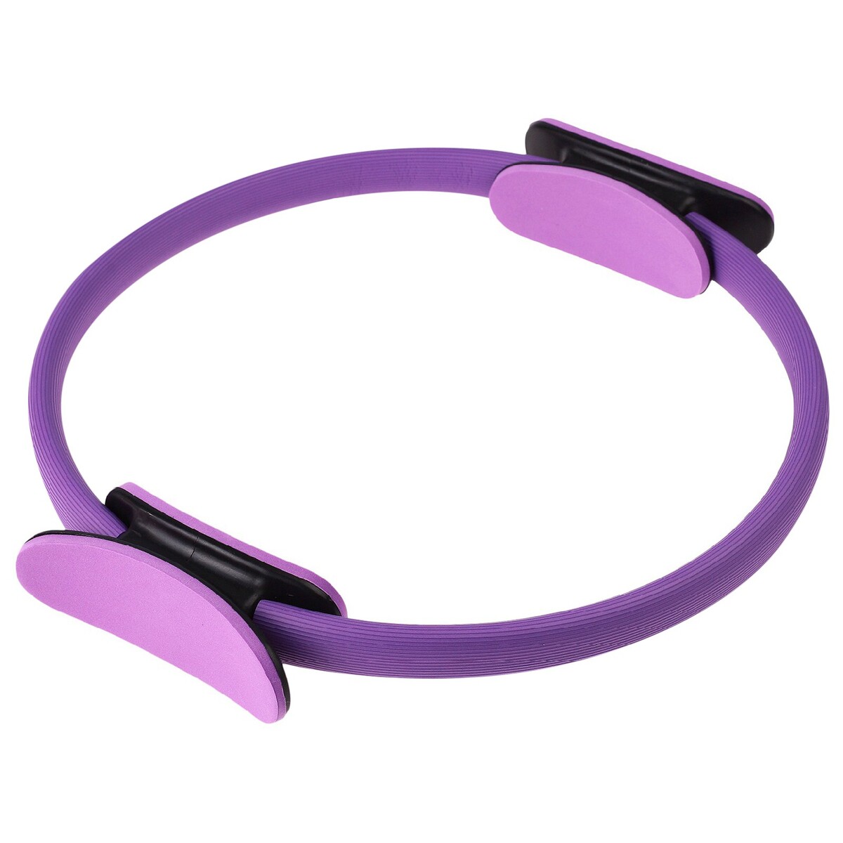 Кольцо для пилатеса onlytop, d=37 см, цвет фиолетовый тренажер для прыжков mobyjumper со счетчиком moby kids прыгун мобиджампер фиолетовый