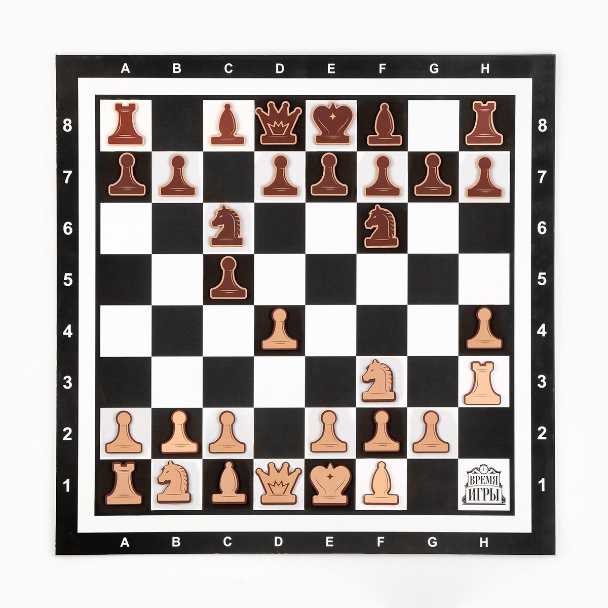 Демонстрационные шахматы 60 х 60 см демонстрационные шахматы магнитные игровое поле 73х73 см фигуры полимер король h 6 3 см