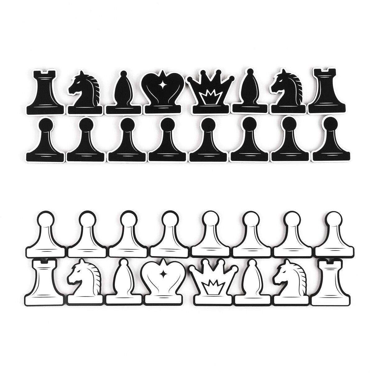 Фигуры для демонстрационных шахмат поле для шахмат и шашек 50 х 50 см клетка 5 7 х 5 7 см