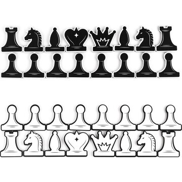 Фигуры для демонстрационных шахмат